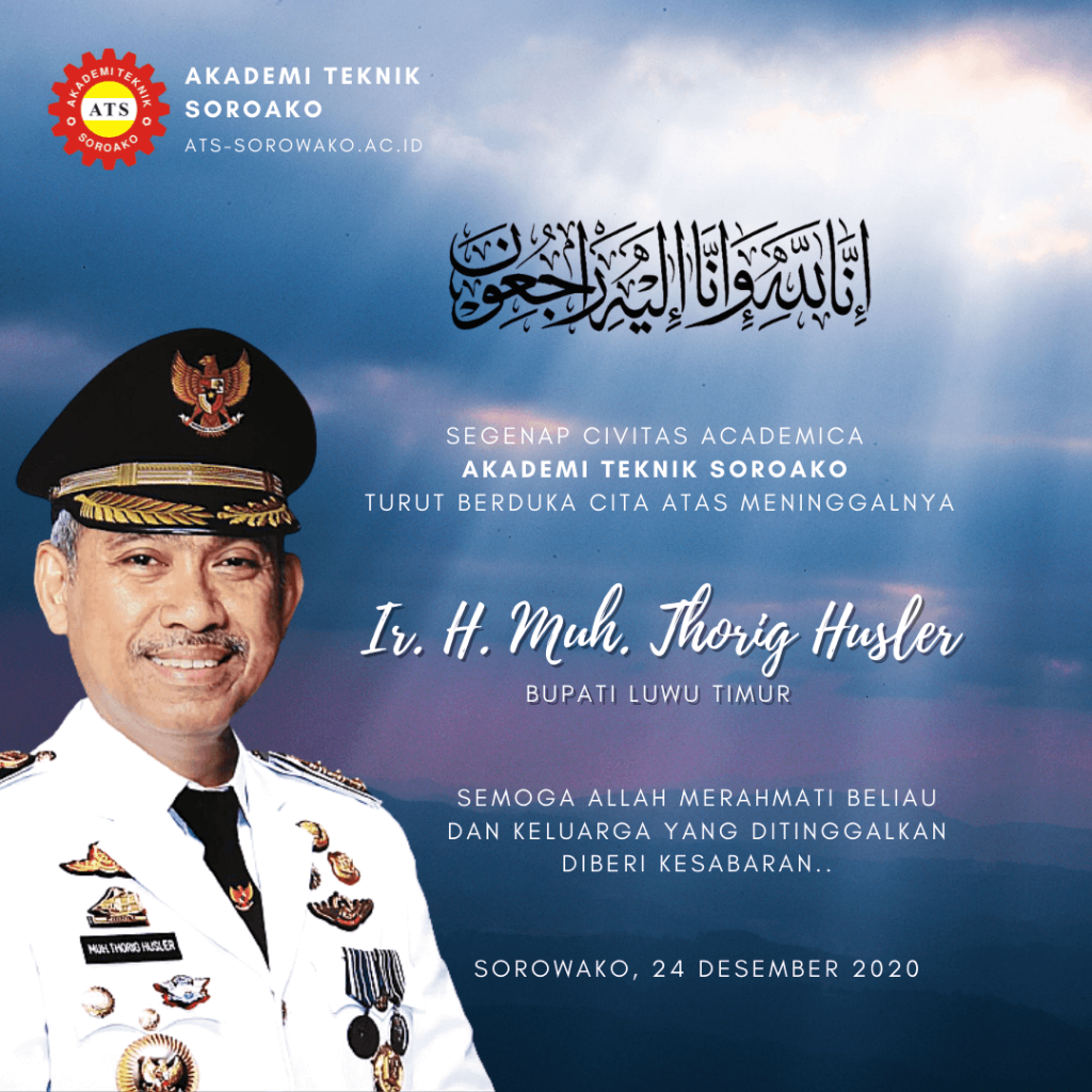 ATS turut berduka cita atas meninggalnya Bupati Luwu TImur