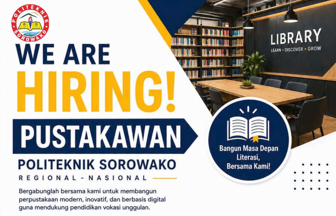 Banner Lowongan Pustakawan